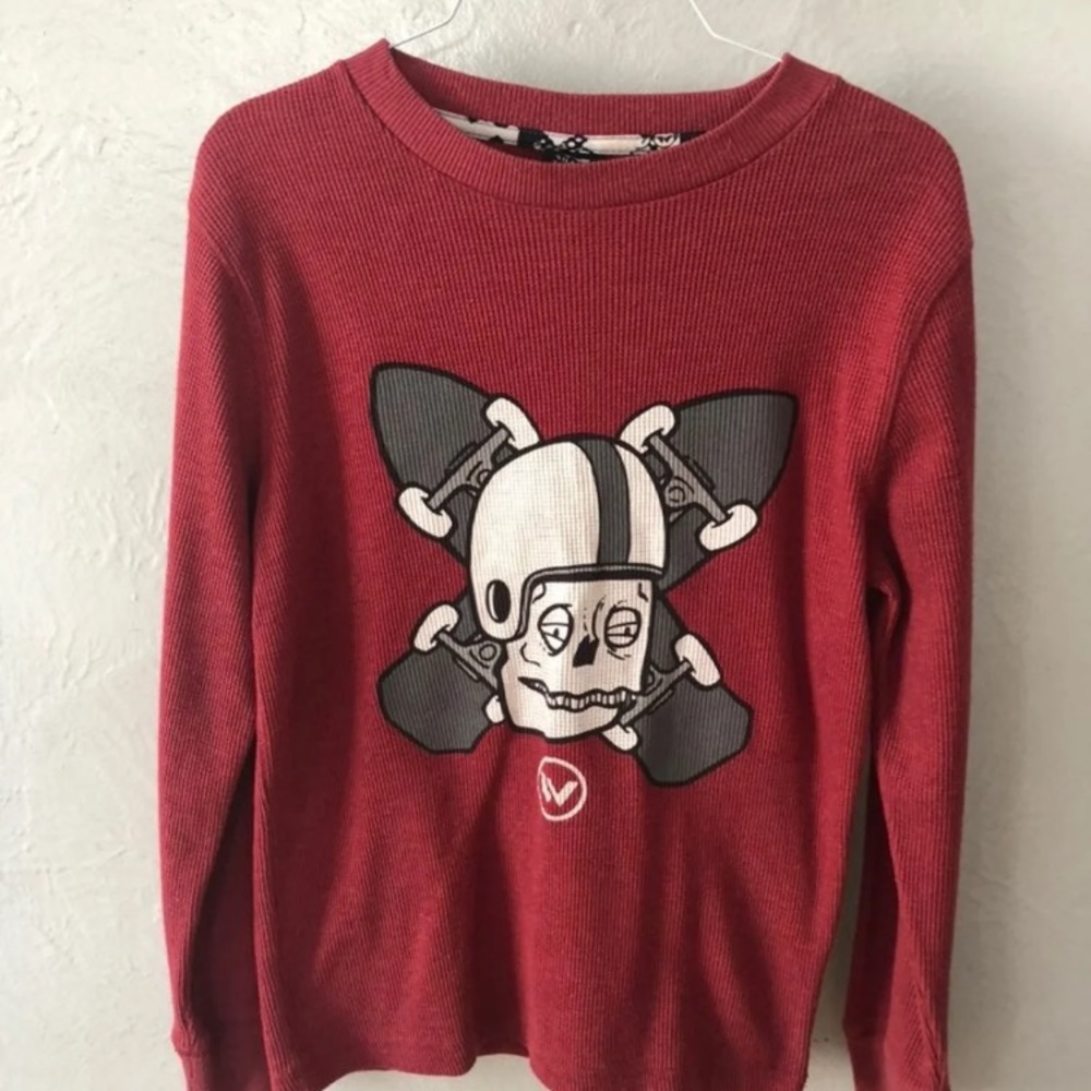 Shaun white long graphic sleeve thermal.